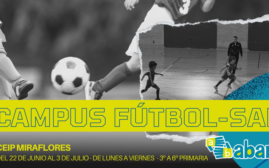 CAMPUS FÚTBOL | 22 -26 Junio | VERANO 2026 | CEIP Miraflores
