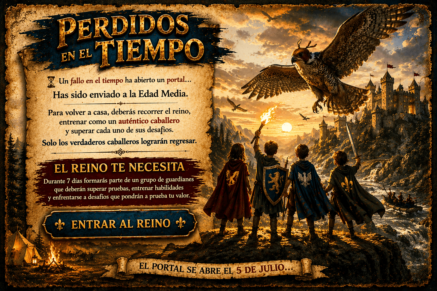 info campamento zaragoza