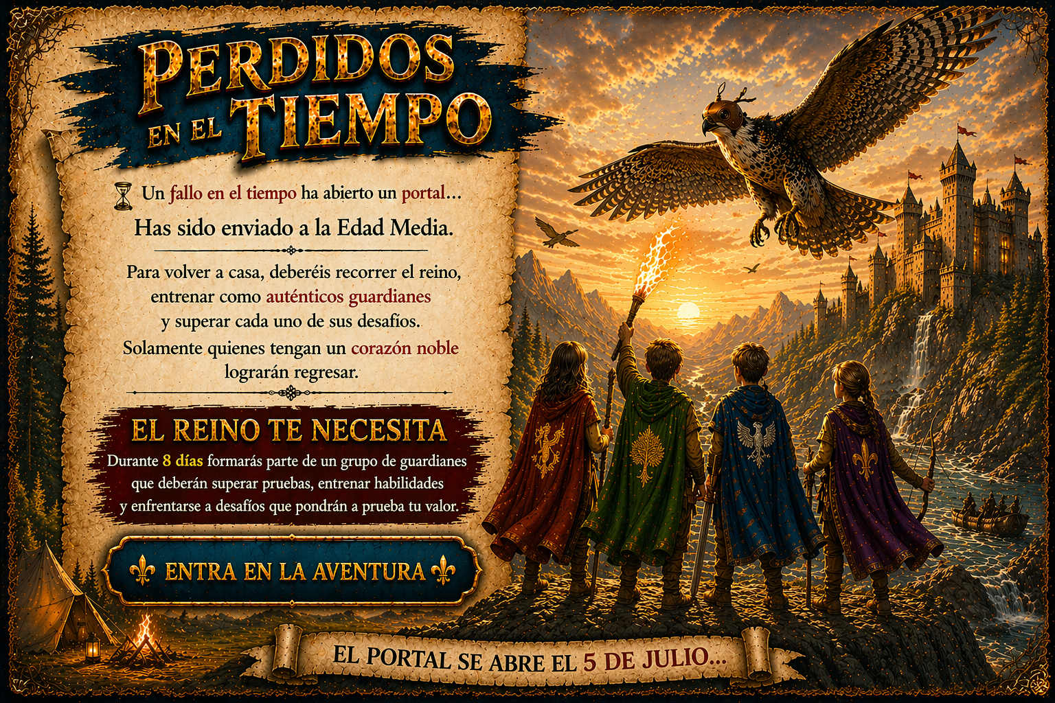 info campamento zaragoza